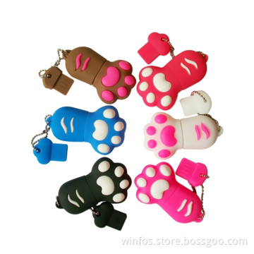 Cartoon Footprint USB